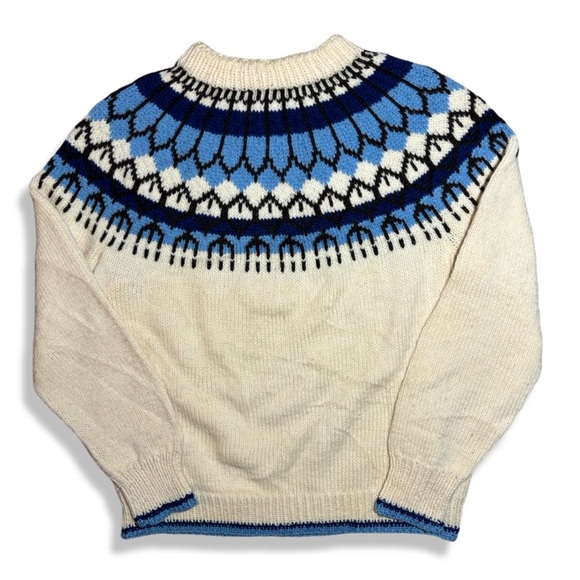 Vintage Hand Knit Sweater - Picture 2 of 4